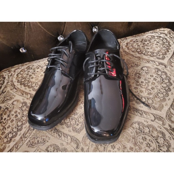 VANGELO 10 W Men Dress Shoe TAB and Tux Oxford Formal Tuxedo main image 6